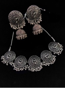 Oxidised Necklace